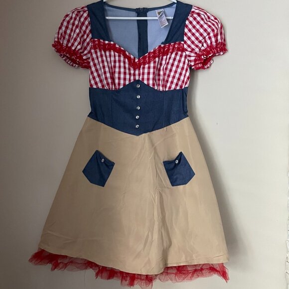 Country Cow Girl Dress - Picture 1 of 10